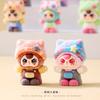 9pcs/10pcs Set Babythree Figure Toy Mini Cat Figurine Desktop Decoration Model Ornaments Toys Boys Girls Christmas Gifts