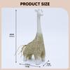 Decorative Giraffe Statuette, Collectible Figurine, Abstract Sculpture, Table Ornament for