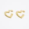 BIMBA Y LOLA Gold Heart Earrings B246AIW014GOF