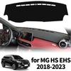 Fit for MG HS EHS 2018-  PHEV Dashmat Dashboard Cover Pad Protective Carpet Car Leather Accessories DashMat Sunshade