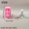 Lovely Animal Candle Molds 3D Dogs Silicones Mould Ornament Molds Casting Mould Craft Supplies for Home Decorations