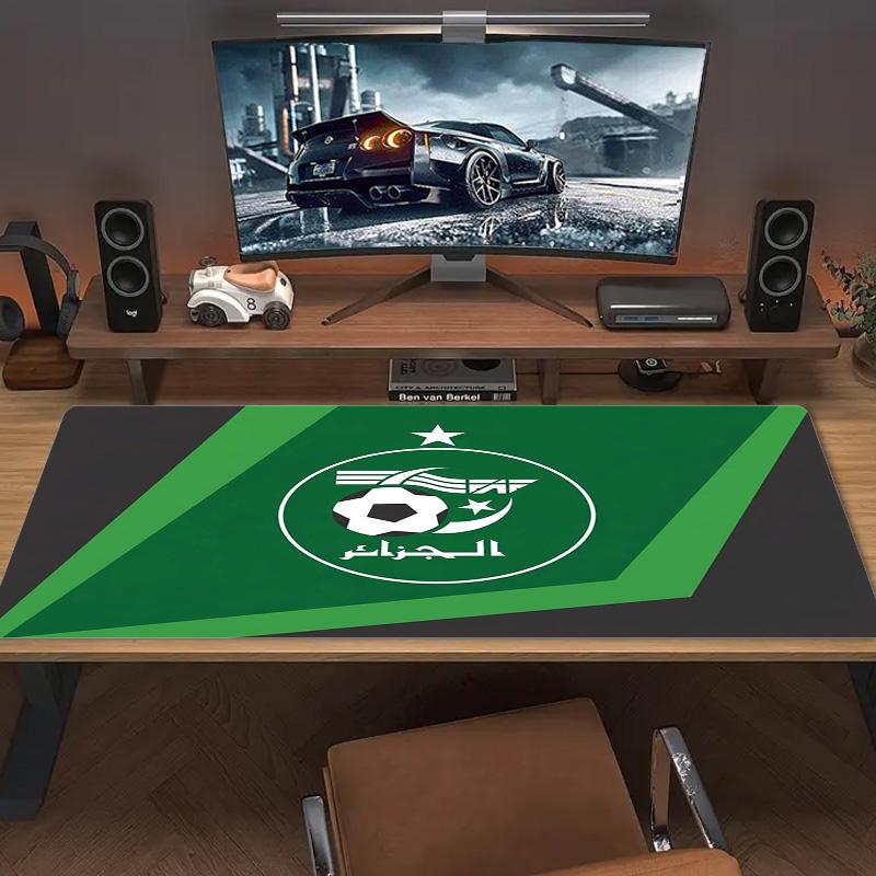 Algeria Football Color Mouse Pad Large Gaming Table Cushion Non-slip Laptop Tablet Big Mousepad XXL Mat Mini PC Playmat With Lock edge