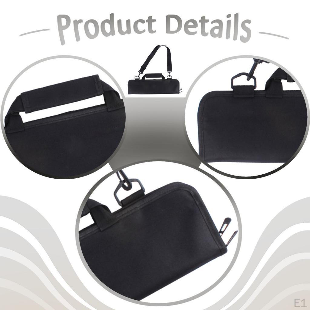 Chef Storage Protector Cutlery Carrier Oxford Cloth Cooking Tools Roll Case Suitable for Camping