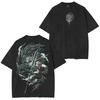 FINAL FANTASY Graphic Washed Oversized T-shirt Men Women Vintage Streetwear Casual T Shirt Harajuku Female Male Manga Cl387