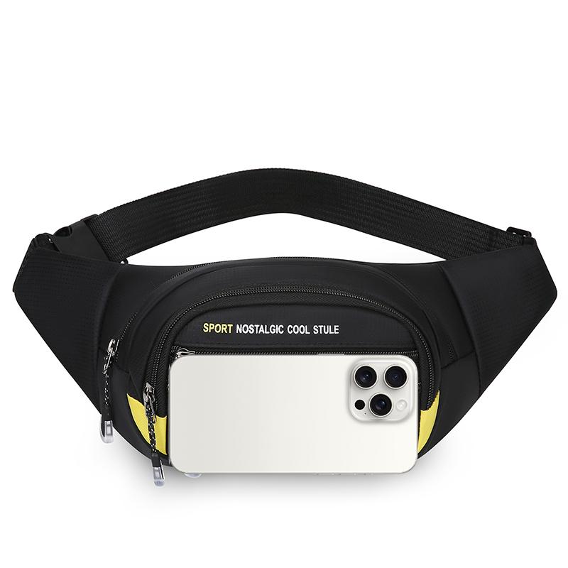 Geantă de Talie Mobilă Unisex - Capacitate Mare, Rezistentă la Apă, Durabilă pentru Muncă și Călătorii, Geantă Sport Fashion Crossbody