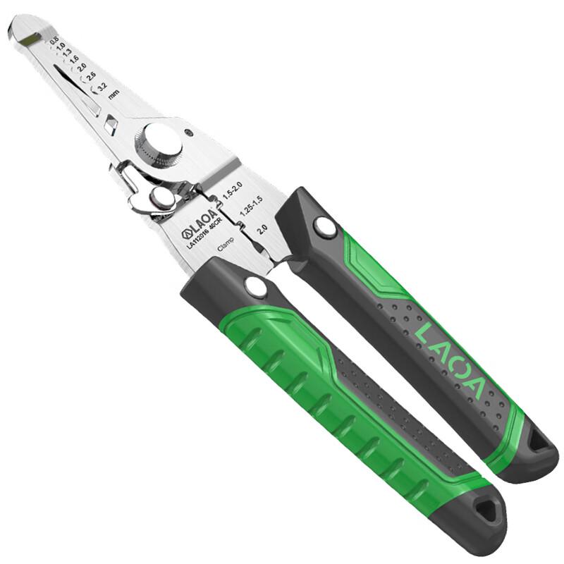 LAOA LA112016 Stainless Steel 5-in-1 Multi-function Wire Stripper