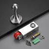 Silent Door Bottom Translation Wheels Anti Sagging Fixed Roller Furniture Anti-wear Load-Bearing Bottom Wheel Door Stop Pulley