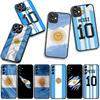 Argentina Flag 10 Football Cover Phone Case for Xiaomi Poco F7 F6 F8 Ultra F5 X7 X6 X5 X3 NFC M7 M6 Pro C85 C75 C65 C71 C61
