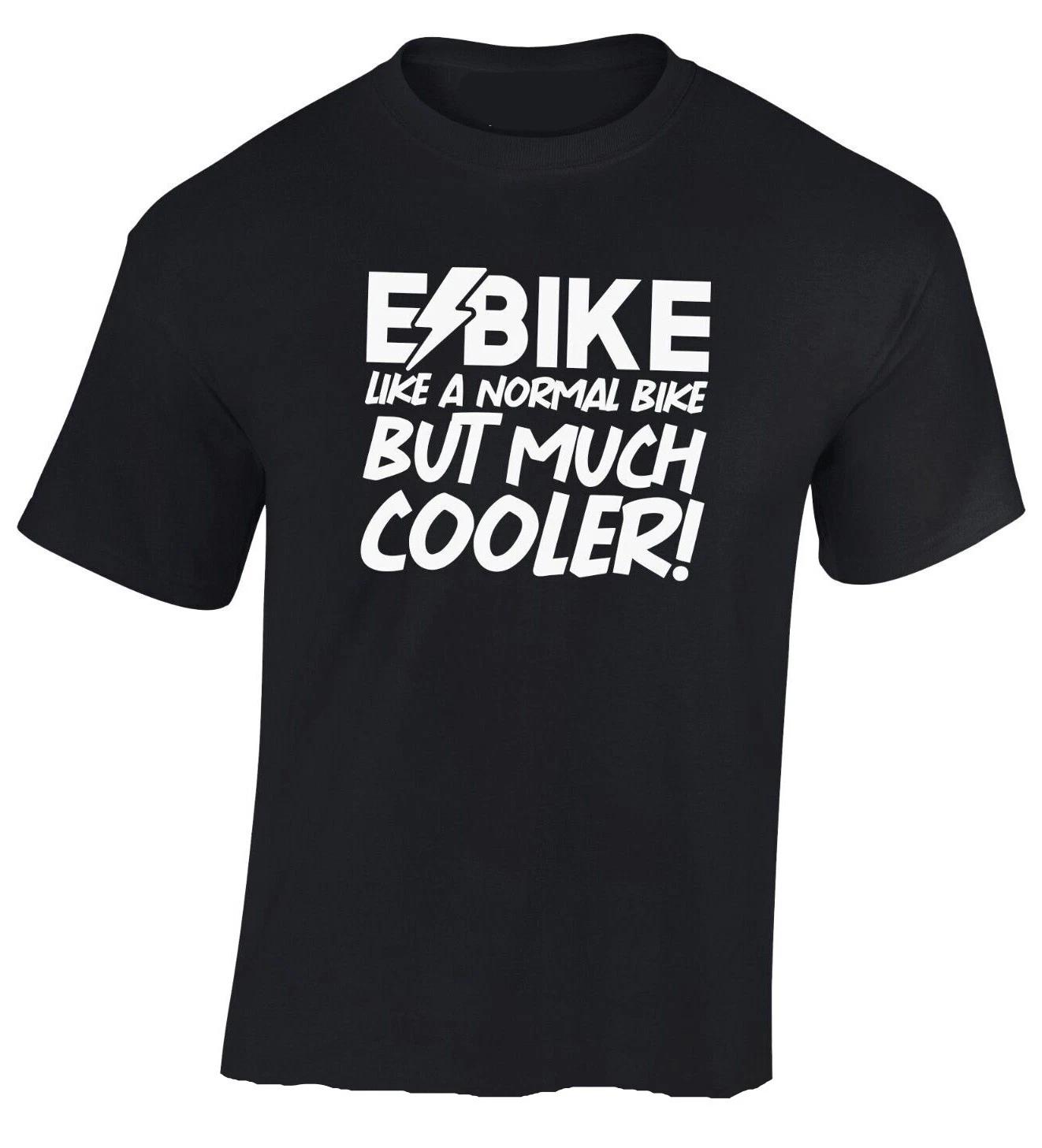 E BIKE WAY COOLER - FUNNY SLOGAN Mens Womens Kids T-Shirt M
