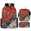 Spider-Man Cartoon Backpack Parallel World Student Cartoon Backpack Children'S School Bag Pencil Case