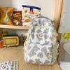 Schoolbag Schoolbag for Female Junior High School Students Large Capacity Middle School Students Graffiti Girl Backpack for College Students