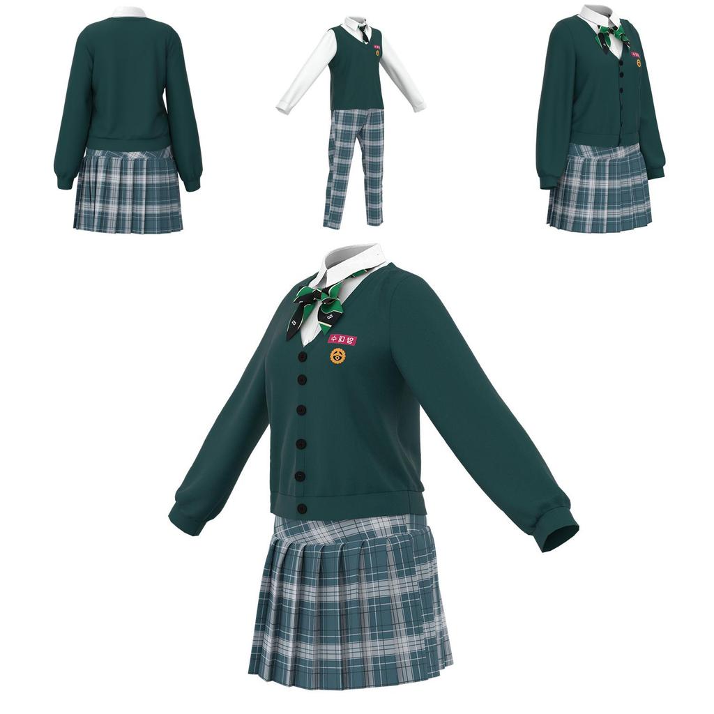 All Of Us Are Dead Cosplay Schuluniform Kostüm Für Männer Und Frauen Perfekt Für Halloween Oder Themenpartys