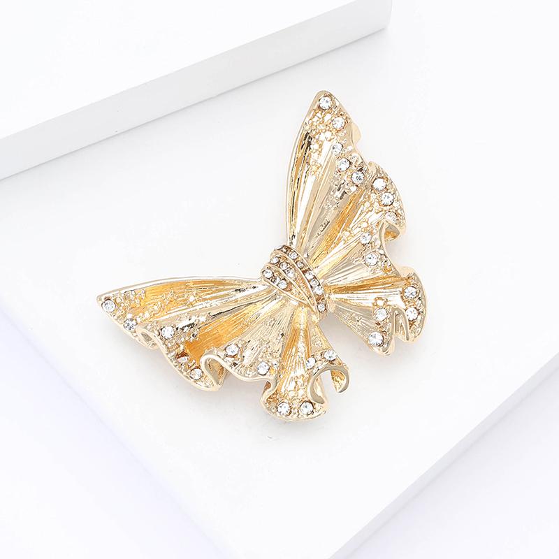Elegant Alloy Enamel  Butterfly Brooch Pin Badge For Women Girls Suit Coat Decoration  Clothes Jewelry Gifts