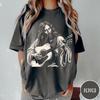 Jesus Playing Guitar Shirt, Vintage Unisex Comfort Colors Tshirt, Christian Faith Shirt, Funny Jesus Shirt, Christian Gift, Retro Aesthetic