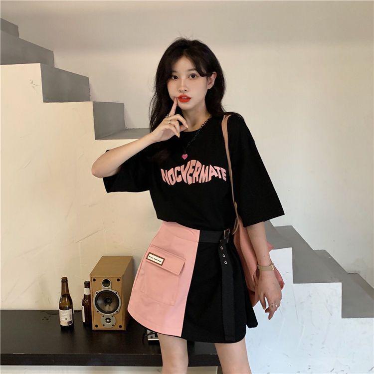 Chic Women's Two-Piece Summer Skirt & T-Shirt Set - 2022 Trendy Design