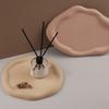 2PCS Epoxy Resin Crafting Molds Large Silicone Trays Moulds Candle Holder Molds Silicone Texture for Jewelry Tray Plate