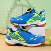 Children's Professional Table Tennis Shoes Girls' Rotating Buckle Training Anti Slip Breathable Shock-absorbing Badminton Elementary School