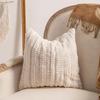 Ins Style Home Sofa High-End Pillow Cover Knitted Tassel Lamp Luxury Simple Hotel Bedside Pillow Cover Pillowcase