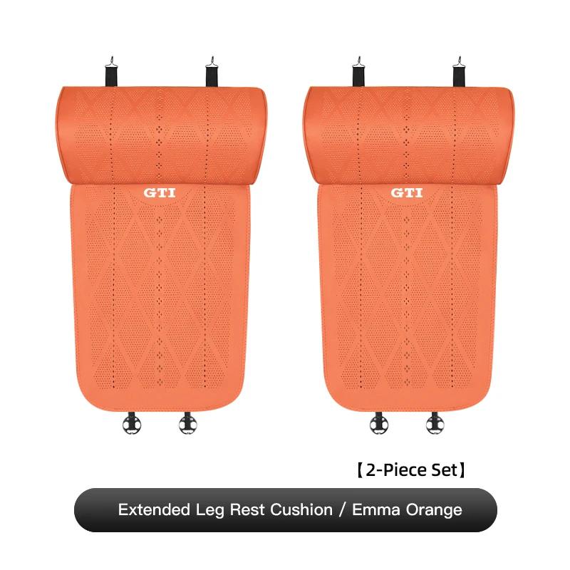 Golf 3 4 MK3 MK4 2026 Hot For VW VOLKSWAGEN Car Seat Leg Support Cushion Breathable Non-Slip Mat Cover For VW GTI Tiguan Passat