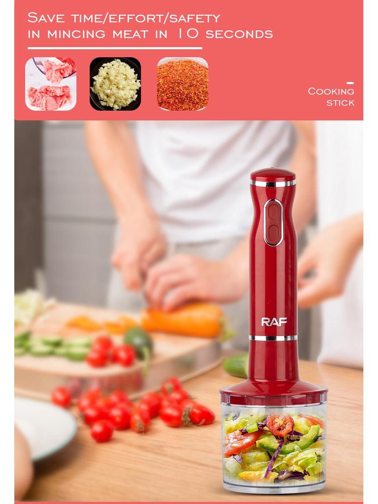 Multifunctional Handheld Blender & Mixer with Stainless Steel Blades