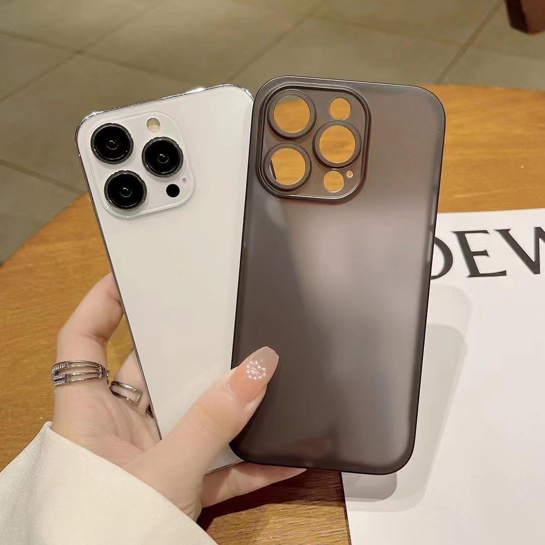 

Ultra Thin PP Case Fundas For iphone 15 Pro Max 11 12 13 mini 14 15 16 Plus Full Cover 15 Pro max Matte Shockproof Case For iPhone 16 Pro