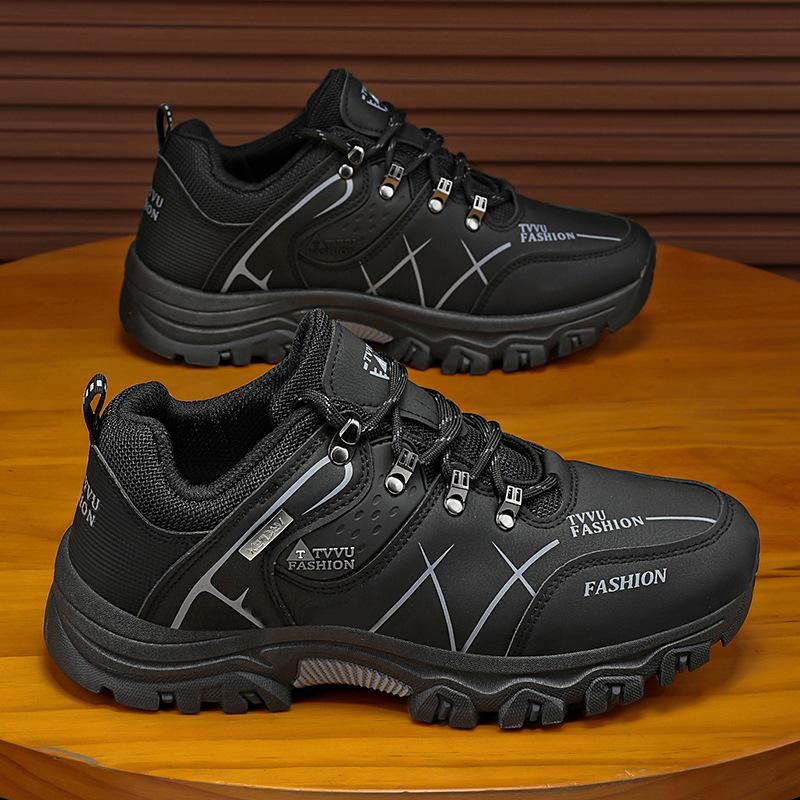2025 Spring New Men's Sports Shoes Waterproof and Non-slip Sports Tooling Shoes Mountaineering Shoes Construction Site Work Wear-resistant Shoes