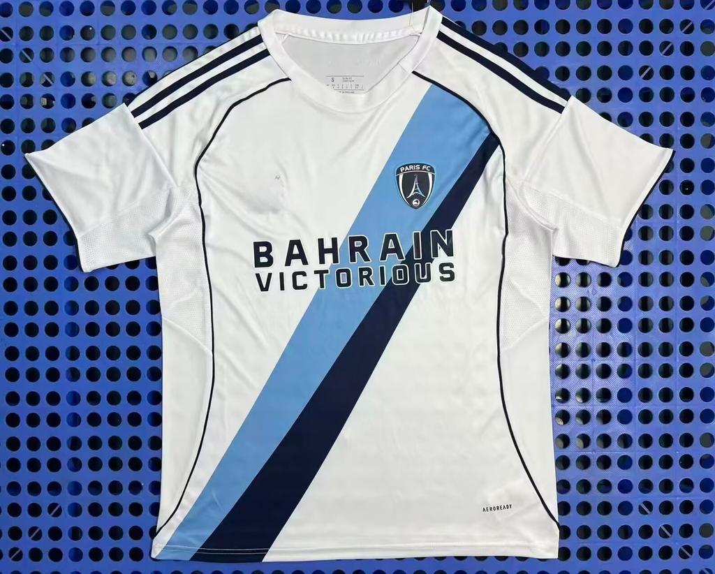 2526 Thai Football Fan Jersey Santos Marseille America Mallorca Short-sleeved Quick-drying T-shirt New La Liga