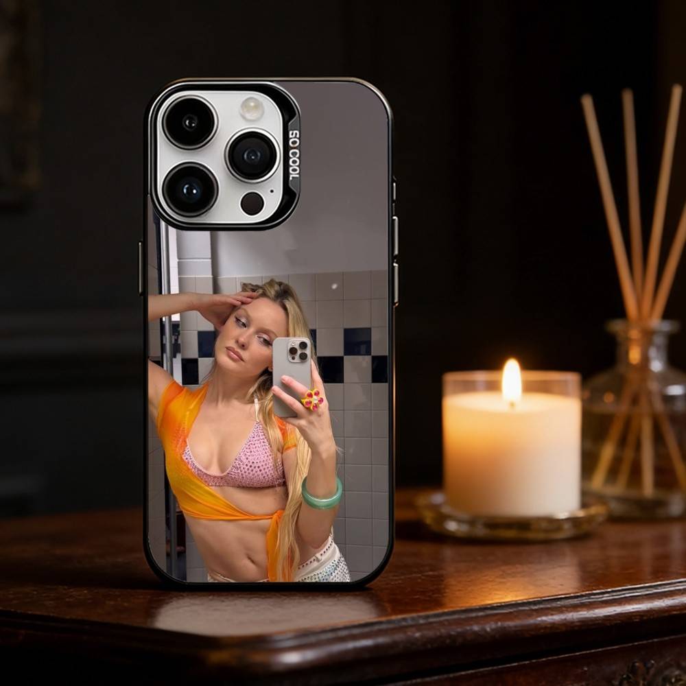 

Zara Larsson Venus Phone Case For iPhone 17,16,15,14,13,12,11,Pro Max,Plus Candy Silver Cover iPhone16promax