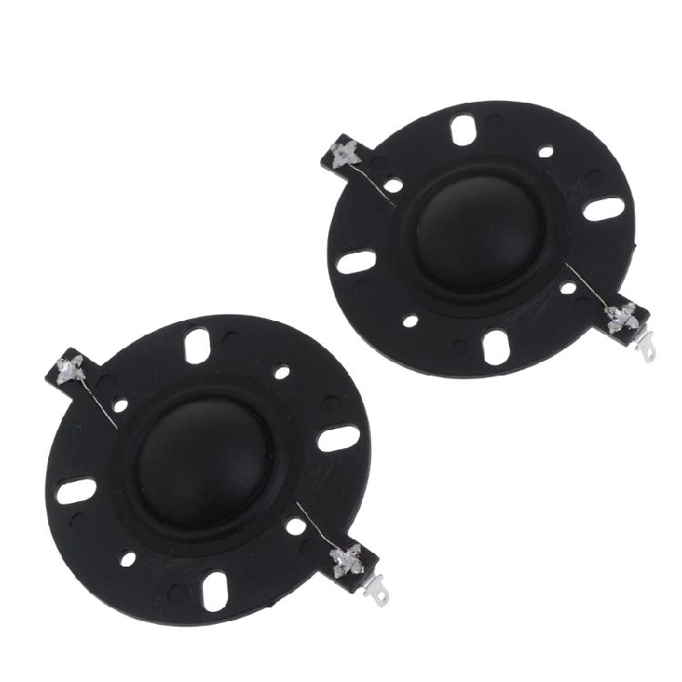 25.5mm Voice Coil Black Horn Tweeter Silk Diaphragm Film Treble Round Frame