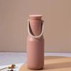 Fashion Stainless Steel Thermos with Handle Coffee Cup Easy To Clean Sports Water Cup  Four Seasons