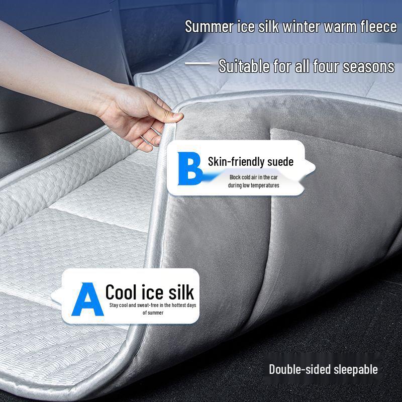 Matelas pliable en soie glacée pour camping en plein air Volkswagen ID.7 pour coffre