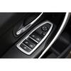 For BMW 3 4 Series GT 2013- ABS Silver Window Lift Panel Switch Cover Trim