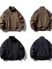 2025 Spring/Autumn Men's Cool Pique Jacket - High Street Trend, Hong Kong, Japanese Harajuku, Korean Style.