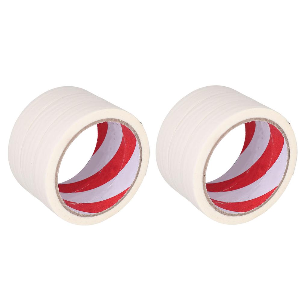Car Paint Tape High Temperature Proof 0.79in X 65.62ft White Automotive Refinish Masking Tape for Home Office School