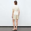 JESSIE Pleated High-Waist Wide-Leg Shorts