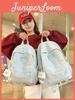 Mochila Escolar para Niña con Material de Nylon Transpirable y Elegante Diseño de Empalme