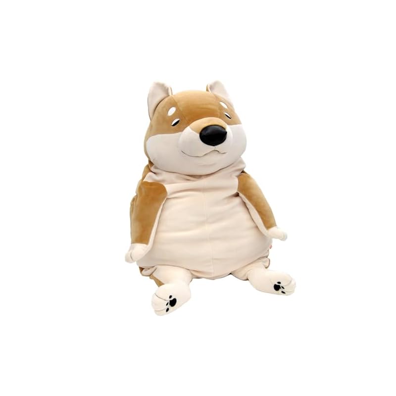 Shinada Global Mochi Series Mochi Dog Akashiba (XL) 35x35x50cm Plush Dog Animal MOIN-0880R
