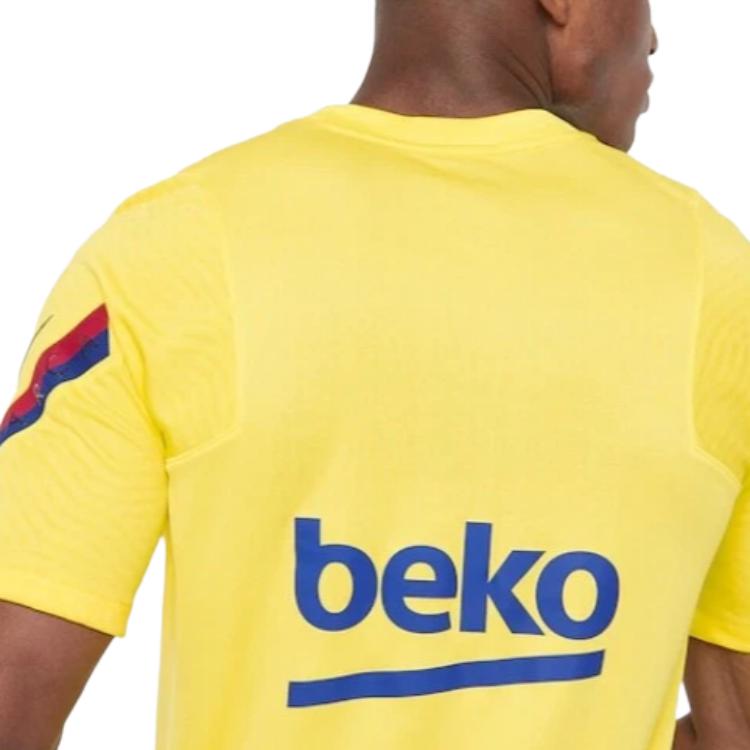 Nike FC Barcelona Saison 19/20 Bequemes Vielseitiges Schnelltrocknendes Kurzarm-Fußballtrikot Unisex-Trikots CD3204-705
