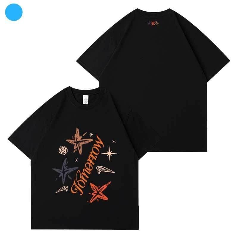 GC1 TOMORROW X TOGETHER TXT SOOBIN YEONJUN BEOMGYU BEOMGYU TAEHYUN HUENINGKAI 3D Summer Tshirt Short Sleeve Top CG1