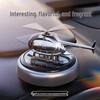 Men's Solar-Powered Car Air Freshener - Long-Lasting Light Fragrance & Interior Ornament