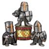 Resin Decorative Ornaments Ornaments European Gnome Knight Sculpture Decorative Ornaments Ornaments Resin Crafts Ornaments