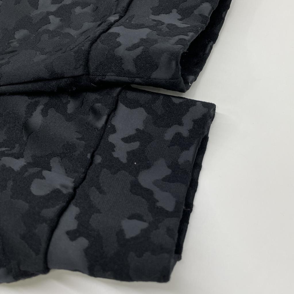 SY32 by SWEET YEARS SYG-24A006ABS Black Stretch Jacquard Camouflage Jacket Jacket XXL blackUsed