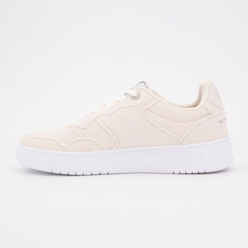 Baskets toile kosmo semelle blanche Femme US POLO
