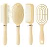 Air Cushion Fluffy Comb with Hollow Barrel for Massaging and Styling