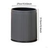 Home Trash Bin for Hotel Room Open Top Waste Holder Large Capacity