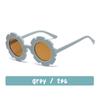 Boys And Girls Trend Outdoor Product Eyewear Vintage Children Sunglasses Sun Glasses Flower Shape