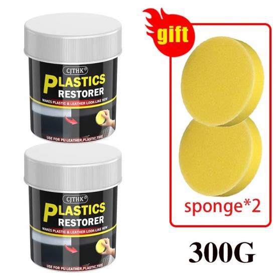 150g Car Plastic Restorer Back To Black Gloss Car Cleaning Products Plastic Leather Restore Auto Polish Repair Coating Renovator