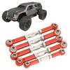 5Pcs RC Car Tie Rod Set for REDCAT 1 10 XTE Remote Control Car Aluminum Alloy SuppliesRed
