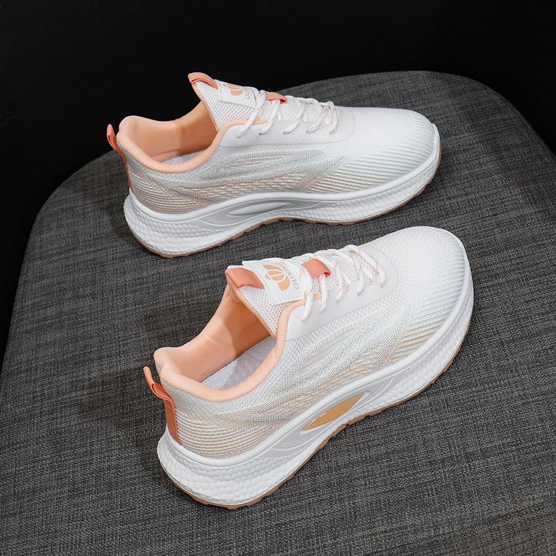 

Breathable fly-woven women s shoes tide student running sports shoes women s casual shoes 40