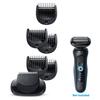 EasyClick Baardtrimmer + 5 Stuks Kamopzetstukken voor Braun Nieuwe Generatie Series 5, 6, 7 Elektrische Scheerapparaten